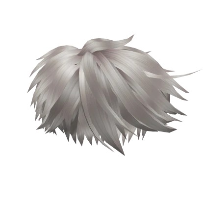 gray messy hair anime season 6.0