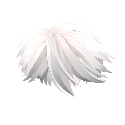 white messy hair anime season 6.0