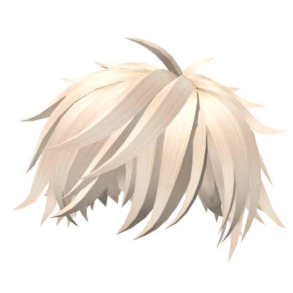 blonde messy hair anime season 7.0