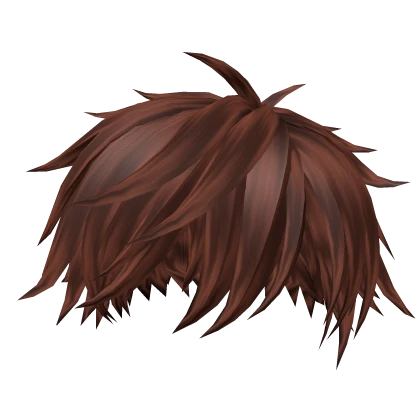 Brown messy hair anime season 7.0