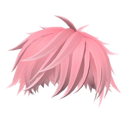 pink messy hair anime season 7.0