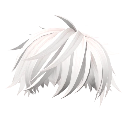 white messy hair anime season 7.0