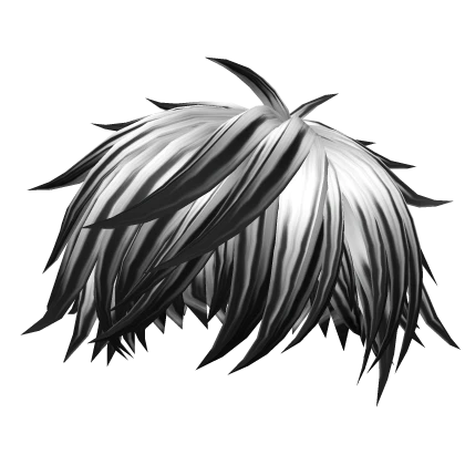 white black mystery messy hair anime season 7.0