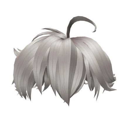 grey messy hair anime season 8.0