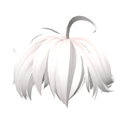 white messy hair anime season 8.0