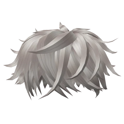 grey messy hair anime season 9.0