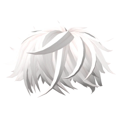 white messy hair anime season 9.0