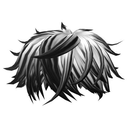 white black mystery messy hair anime season 9.0