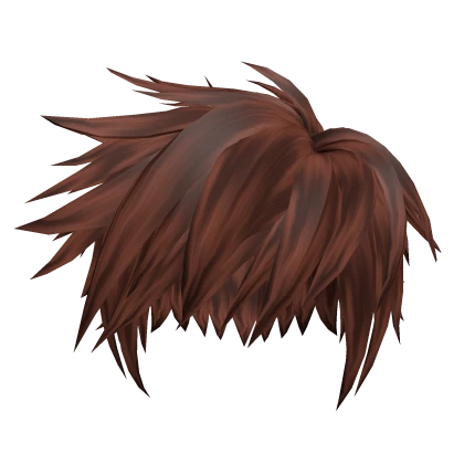 Brown messy hair anime season 10