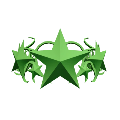 Green Star Cyber Sigil Crown REVAMPED