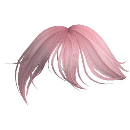 Long Wispy Bangs in Pink