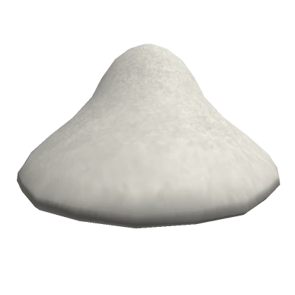 White Mushroom Hat