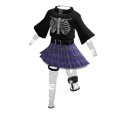 Halloween Outfit - Purple