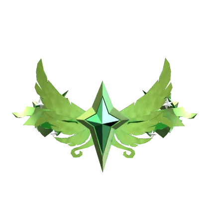 Green Angelic Crown