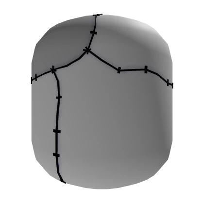 Stitched Head (Mid Gray)