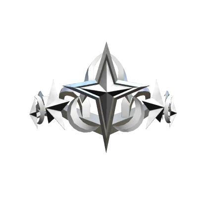 Grey Super Star Crown