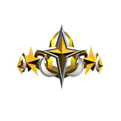 Gold Super Star Crown