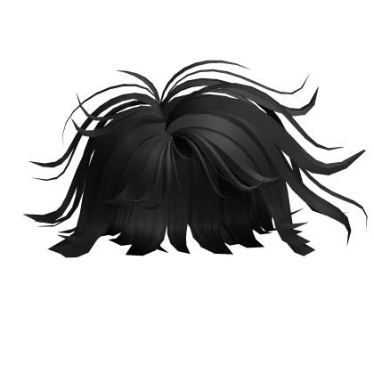 Black Messy Hair