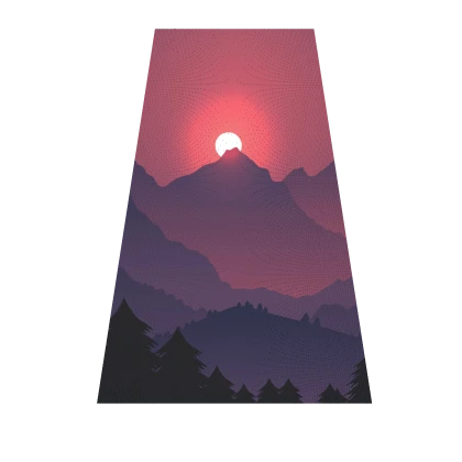 Sunset Animated Cape