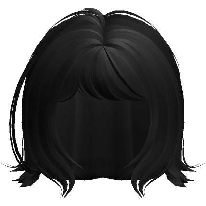 Messy JellyFish Bob Hair (Black)