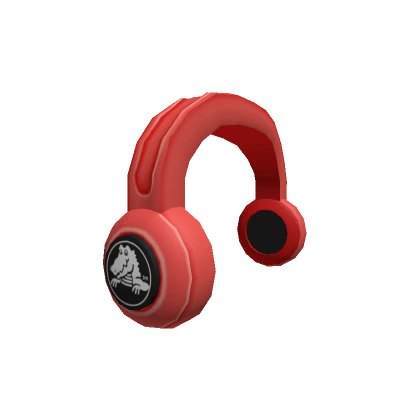 Crocs Headphones - Red