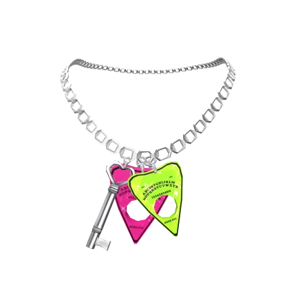 Halloween Spooky Neon Necklace