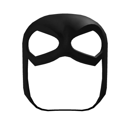 Black Superhero Mask