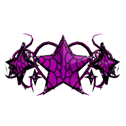 Pink Butterfly Cyber Sigil Crown