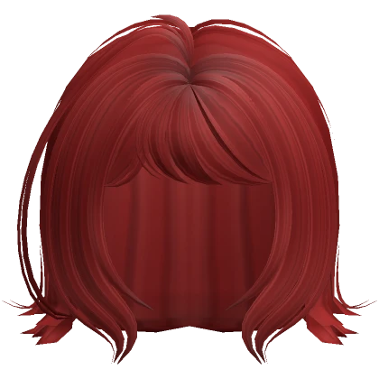 Messy JellyFish Bob Hair (Red)