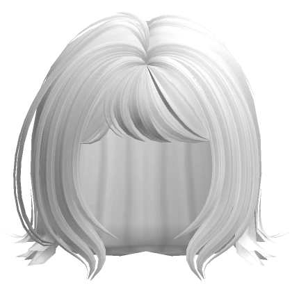 Messy JellyFish Bob Hair (White)