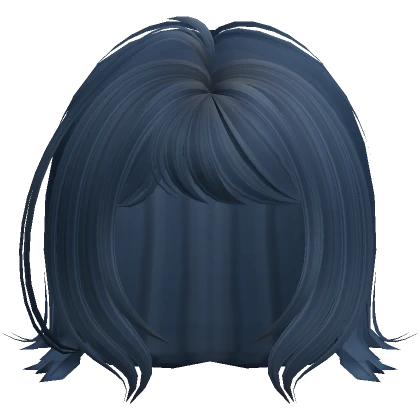 Coraline Messy JellyFish Bob Hair (Dark Blue)