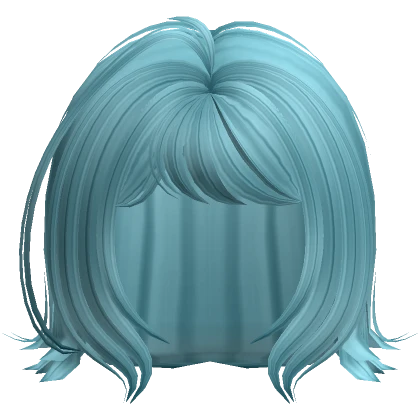 Messy JellyFish Bob Hair (Blue)