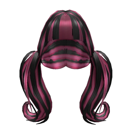 dracula's daughter vampire pigtails (black pink)