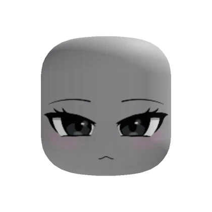 Cute Cat Mouth Anime Girl Face (Re)