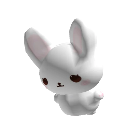 ♡ Cute Kawaii White Bunny Plush 