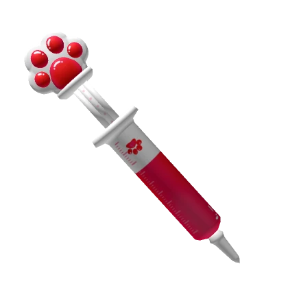  ɞ | kawaii nurse's needle in red