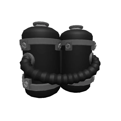 Black Scuba Tank