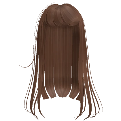 ɞ | kawaii long brown hair