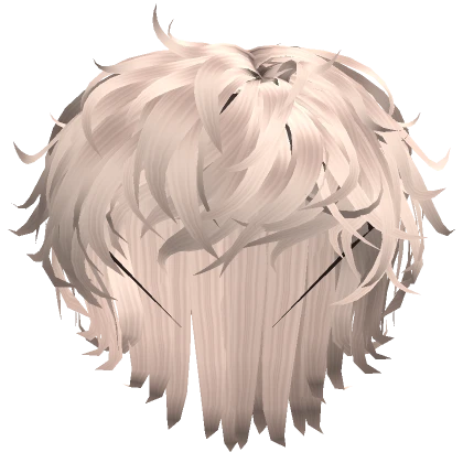 Platinum Blonde Anime Boy Hair