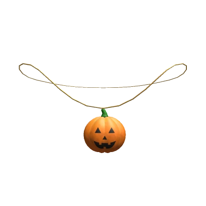 Halloween Pumpkin Necklace - 1.0 🎃