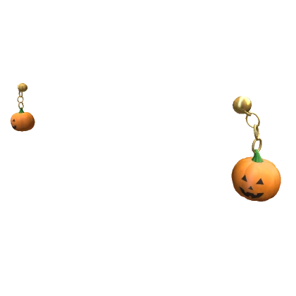 Halloween Jack O' Lantern Earrings 🎃