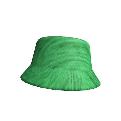 Emerald Wavy Bucket Hat