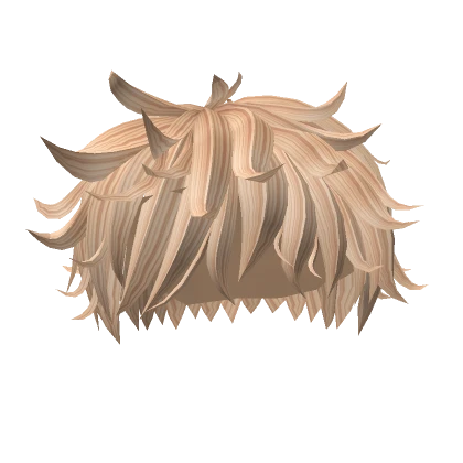 Messy Boy Spikes Hair - Blonde 