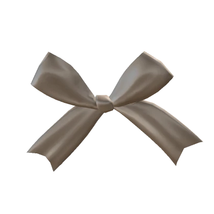 Coquette Off-White Hair Bow.