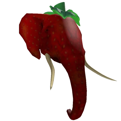 Strawberry elephant Head