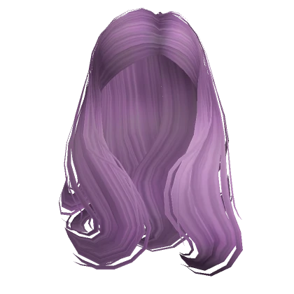 Graceful Side Part in Purple