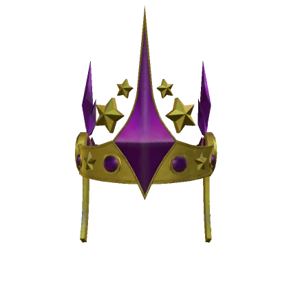 Golden Amethyst Helm