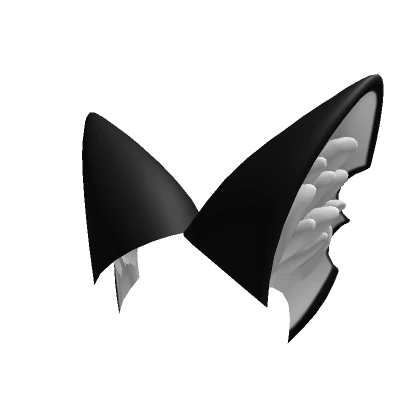 Monochrome Bitten Cat Ears