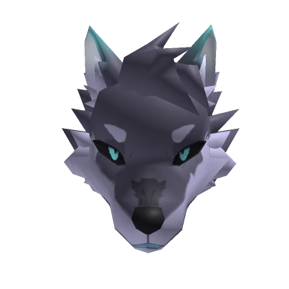 Grey Wolf Head