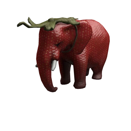 Strawberry Elephant Pal